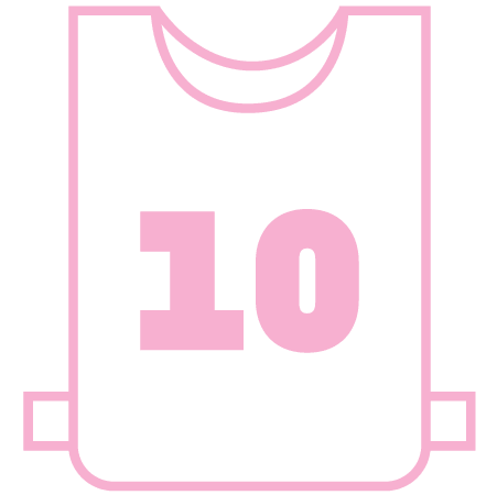 Number 10 bib icon